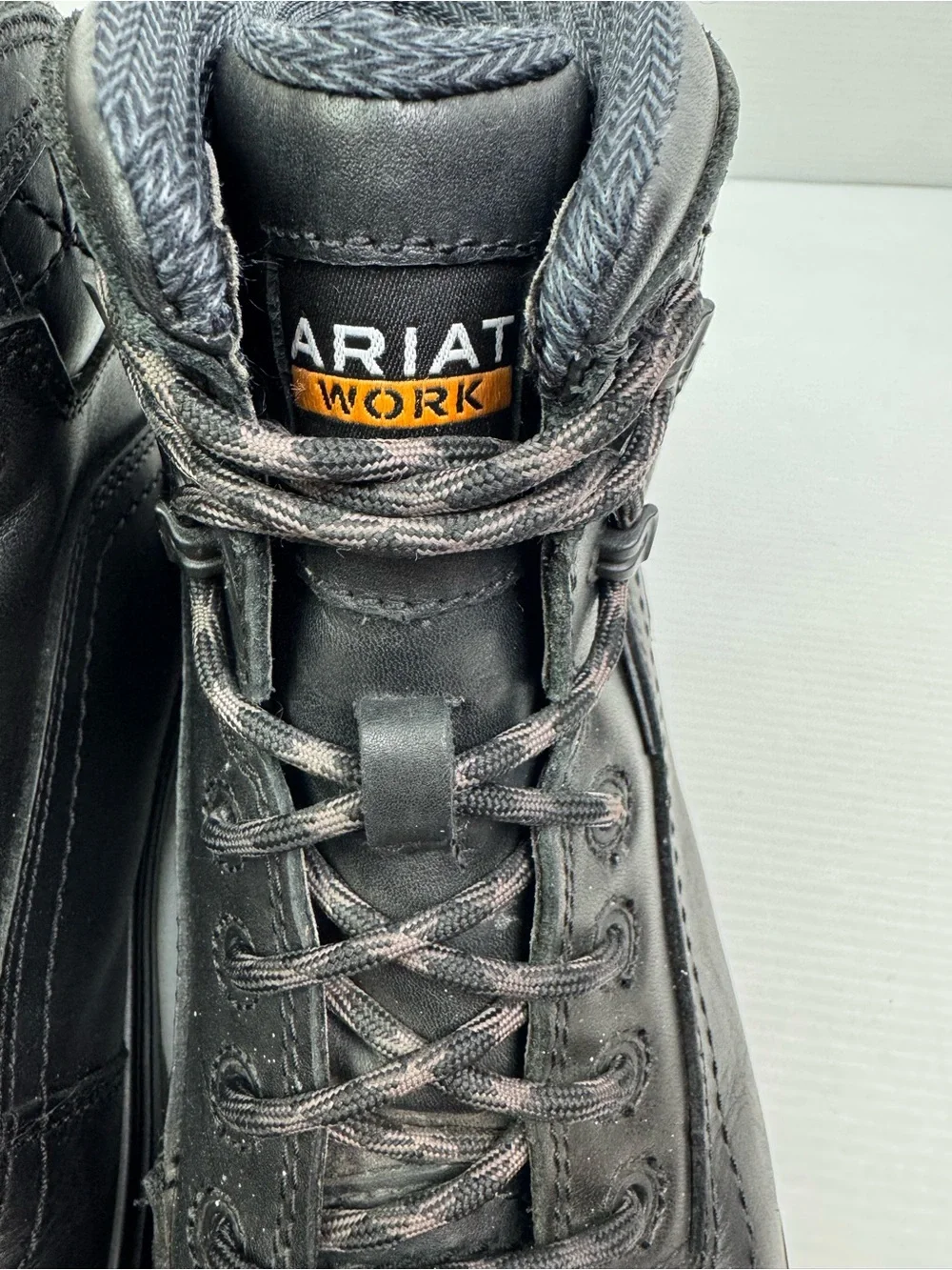 Ariat Work Boots Men’s 10.5D Waterproof Composite Toe ASTM F2413-18 M/I/C EH Bla